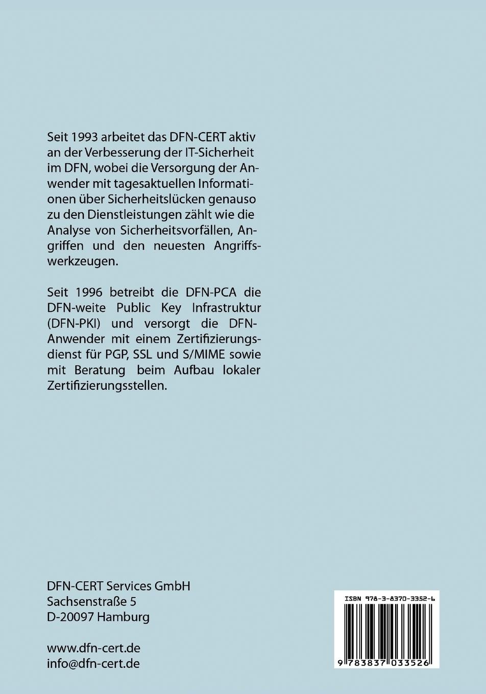 Rückseitencover Sicherheit in vernetzten Systemen