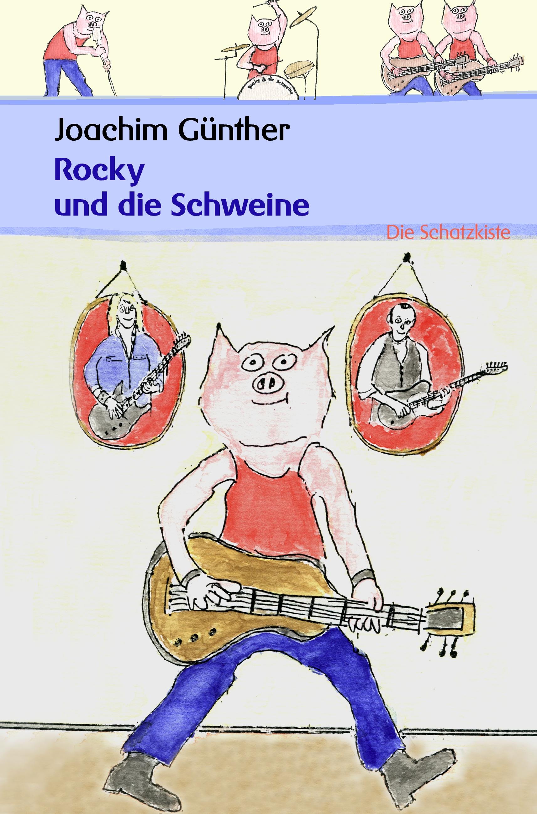 Vorderes Coverbild Rocky und die Schweine