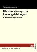 Vorderes Coverbild Die Honorierung von Planungsleistungen
