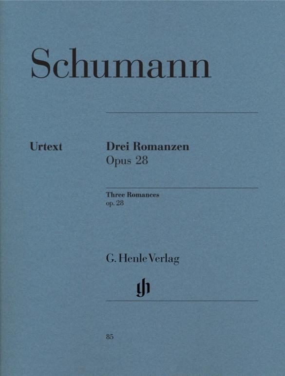 Vorderes Coverbild Schumann, Robert - Drei Romanzen op. 28