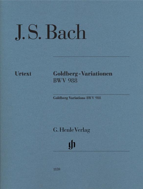 Vorderes Coverbild Goldberg-Variationen BWV 988