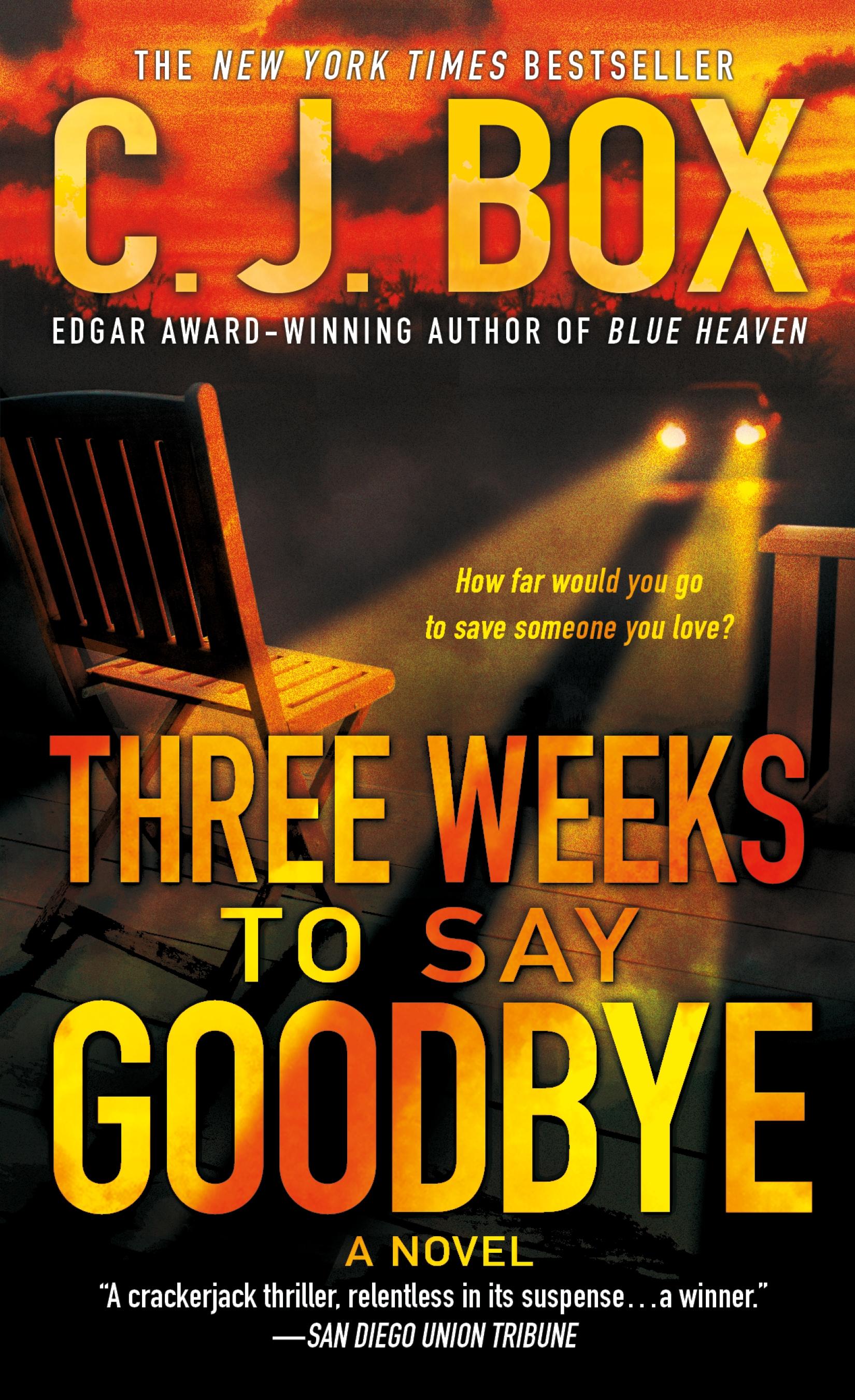 Vorderes Coverbild Three Weeks to Say Goodbye