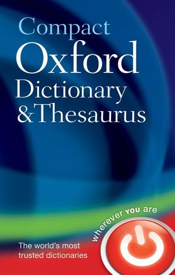 Vorderes Coverbild Compact Oxford Dictionary & Thesaurus