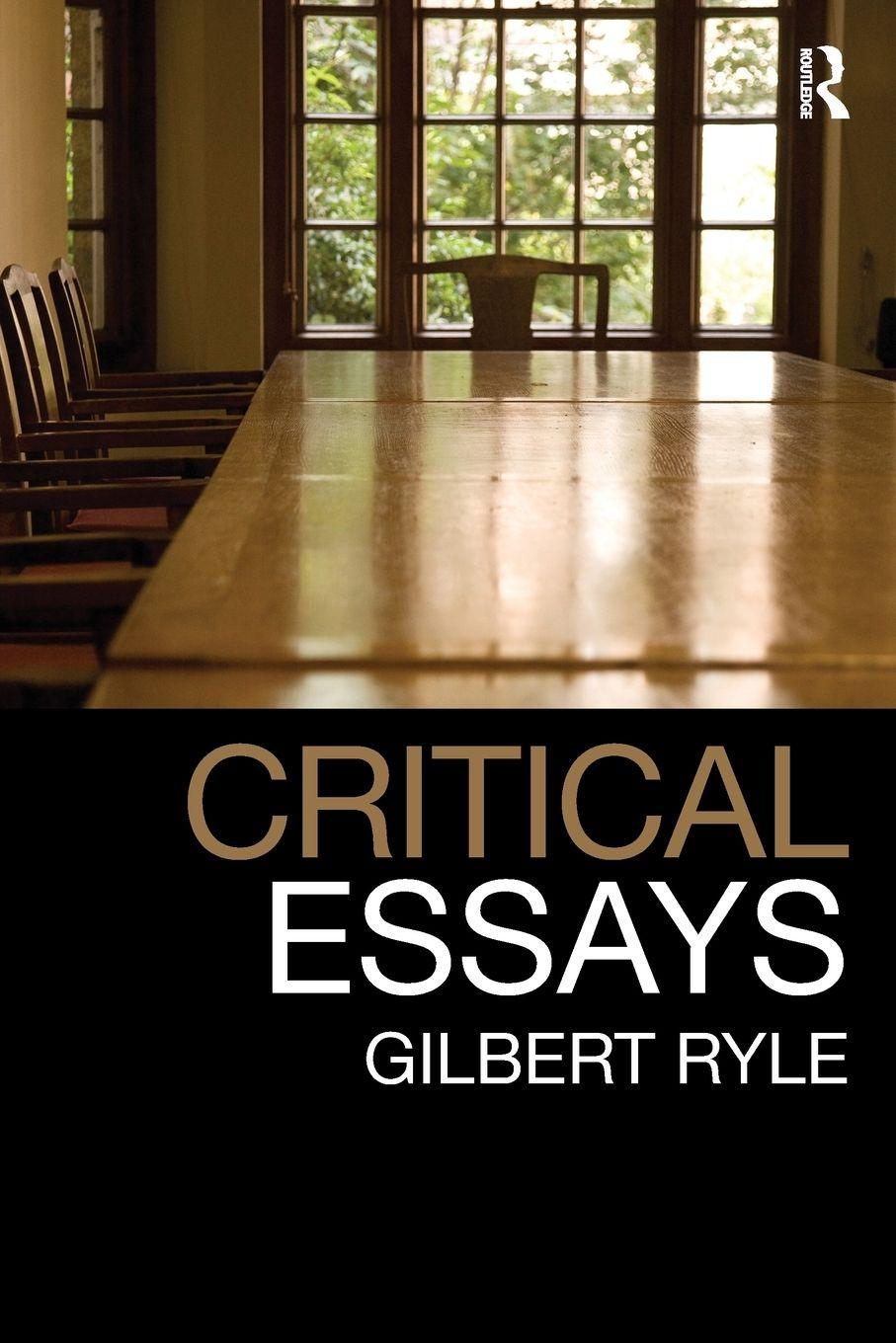 Vorderes Coverbild Critical Essays
