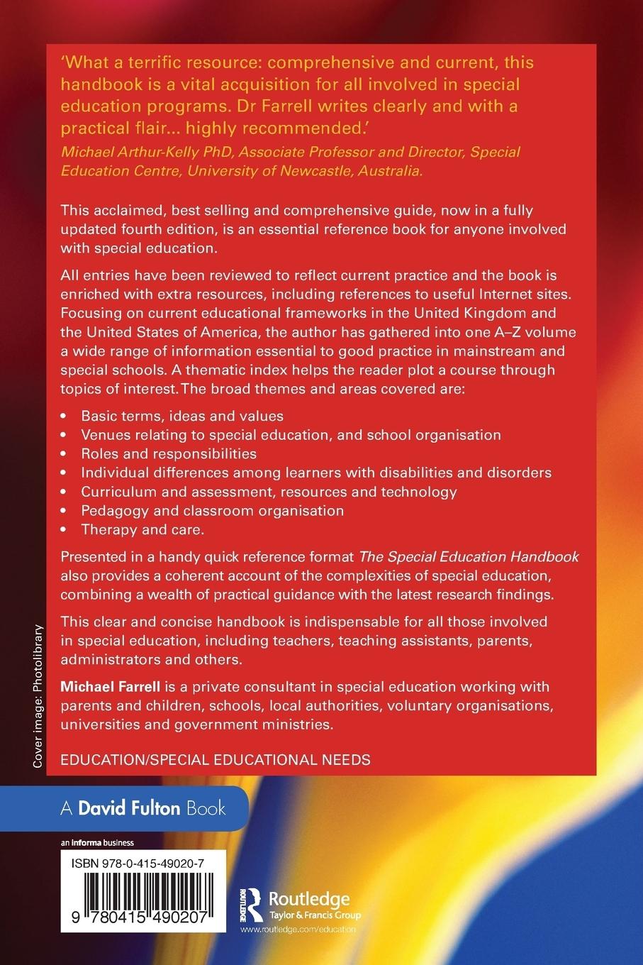 Rückseitencover The Special Education Handbook