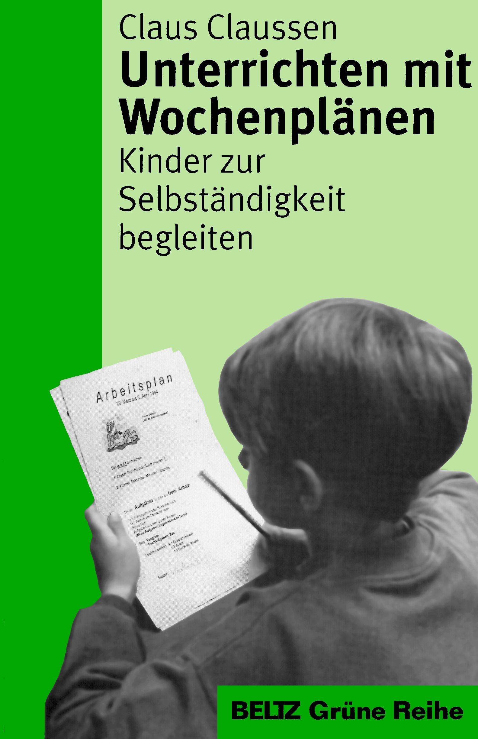 Vorderes Coverbild Unterrichten mit Wochenplänen