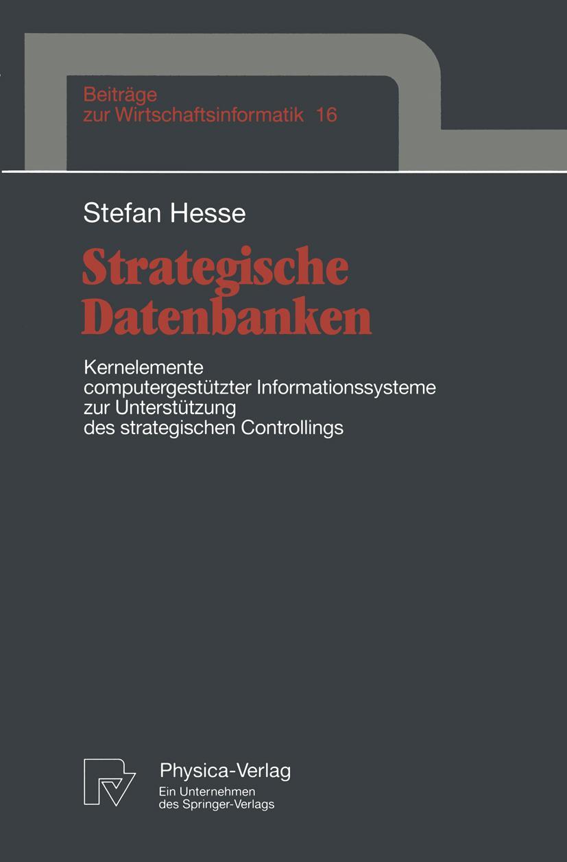 Vorderes Coverbild Strategische Datenbanken