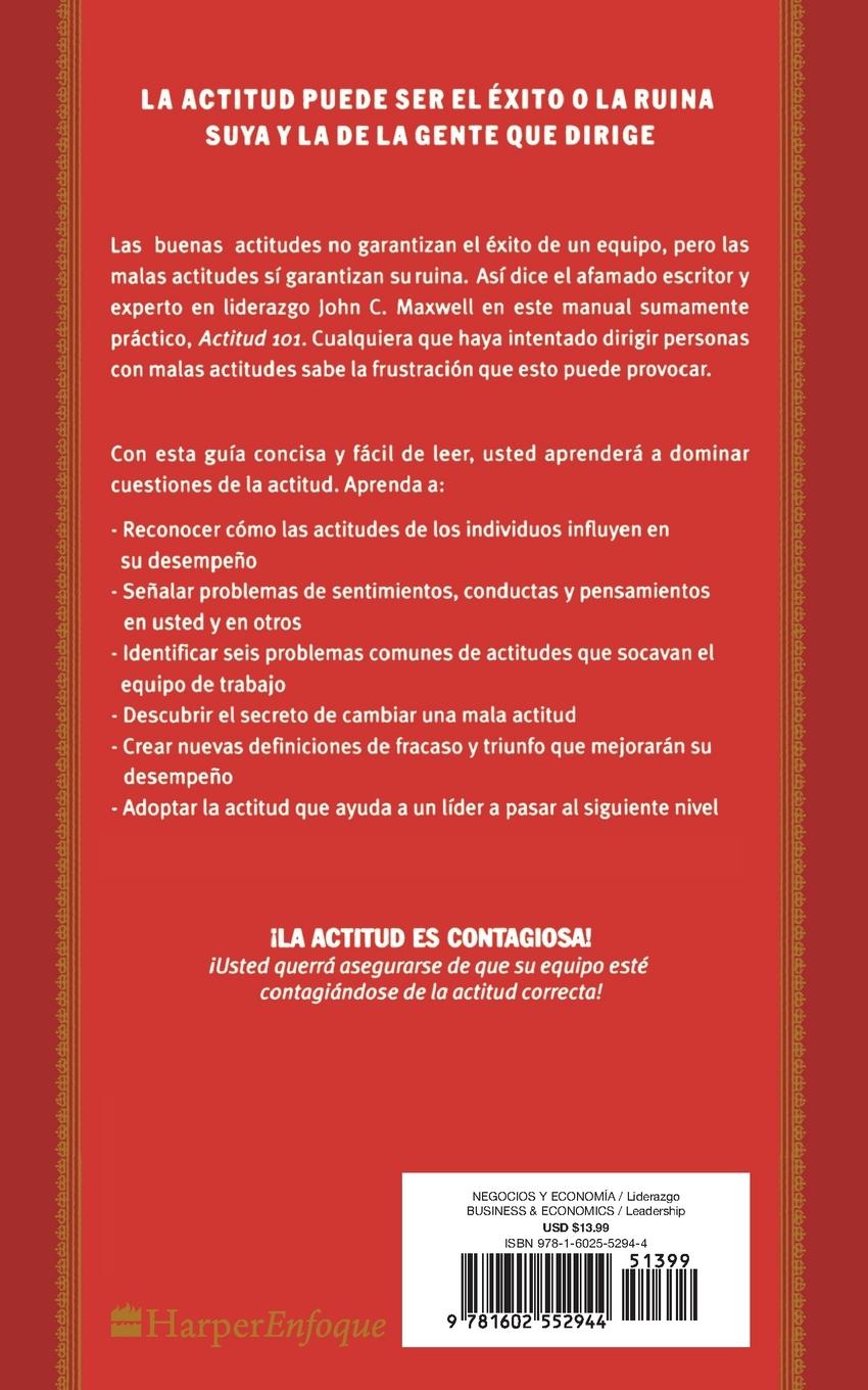 Rückseitencover El Actitud 101