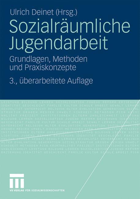 Vorderes Coverbild Sozialräumliche Jugendarbeit
