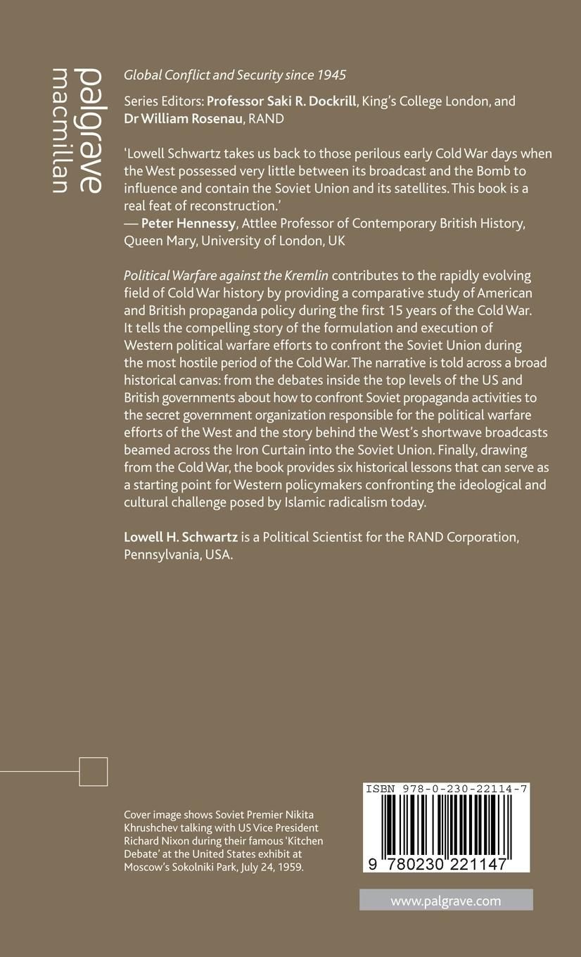 Rückseitencover Political Warfare against the Kremlin