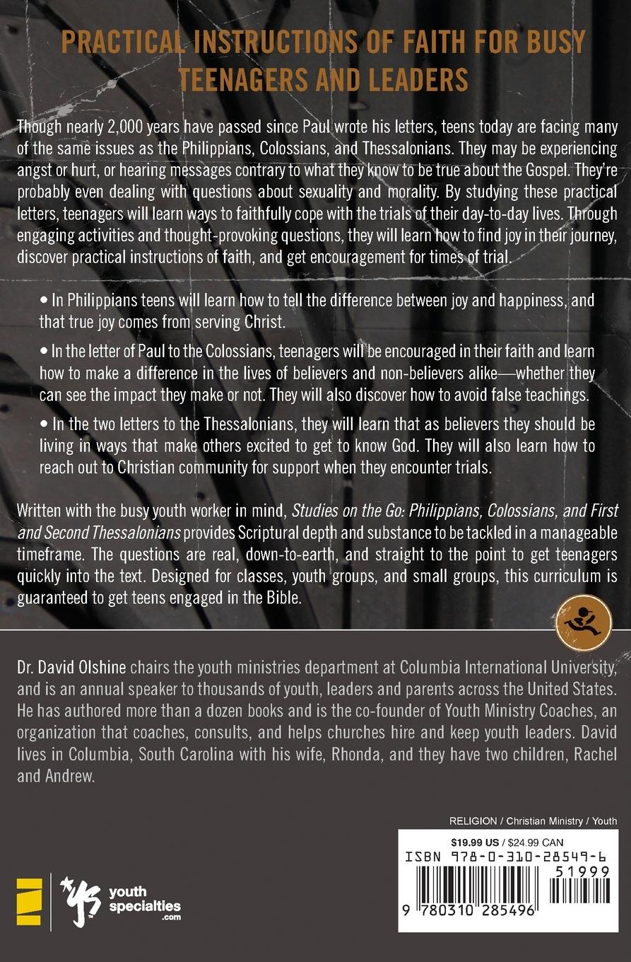 Rückseitencover The Philippians, Colossians, First and Second Thessalonians