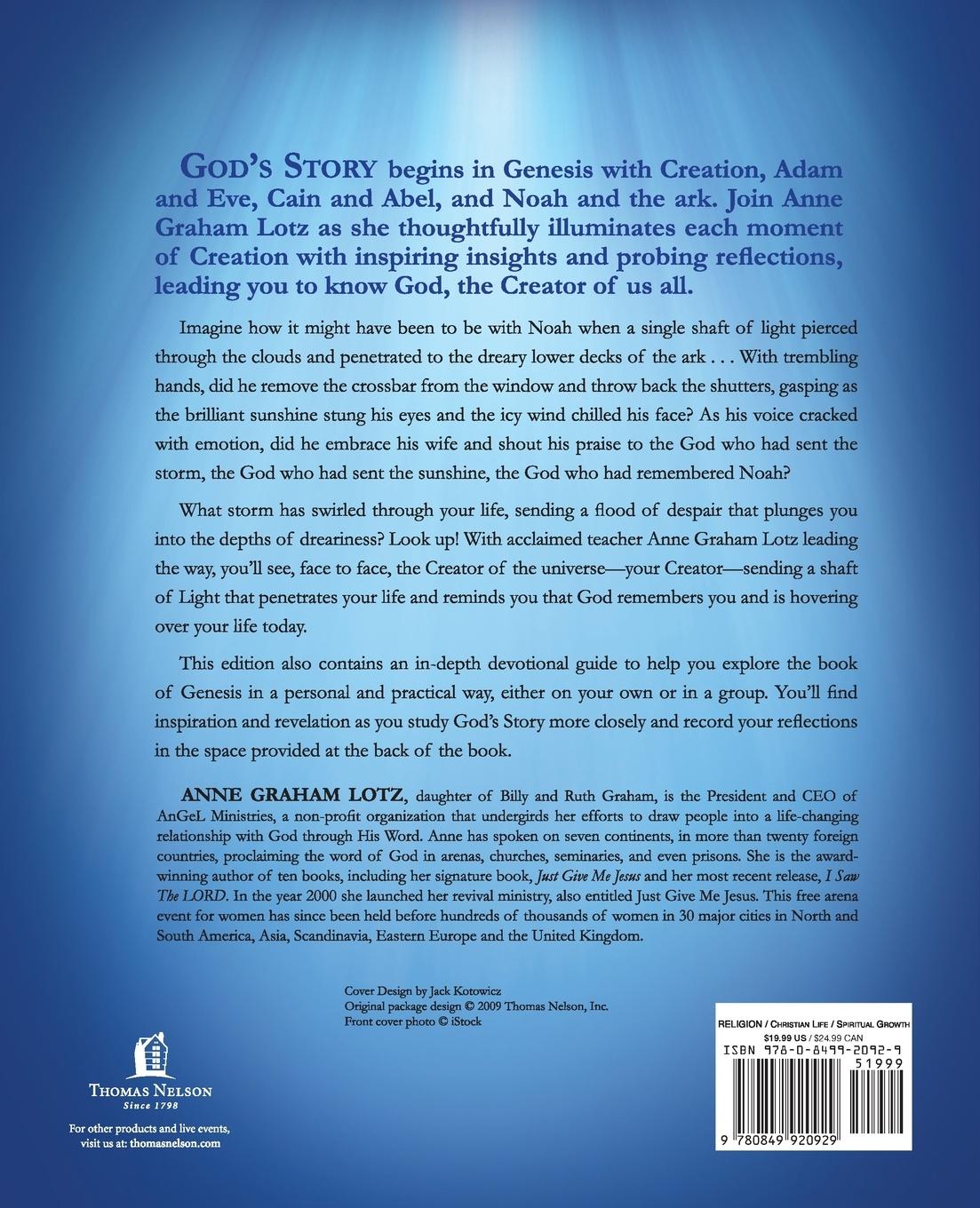 Rückseitencover The God's Story