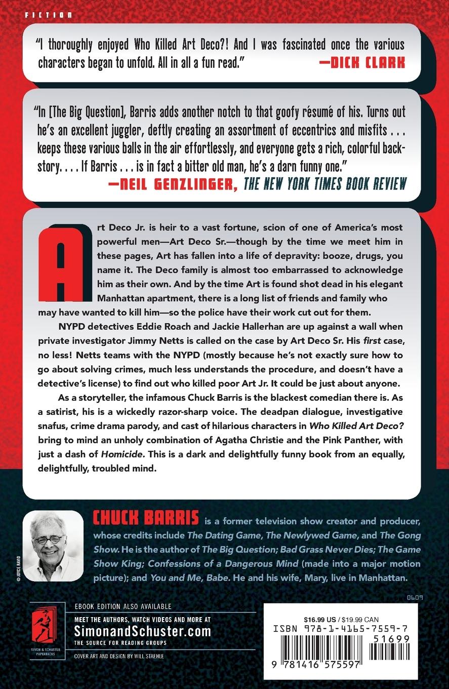 Rückseitencover Who Killed Art Deco?