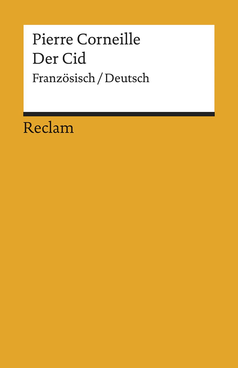 Vorderes Coverbild Le Cid / Der Cid