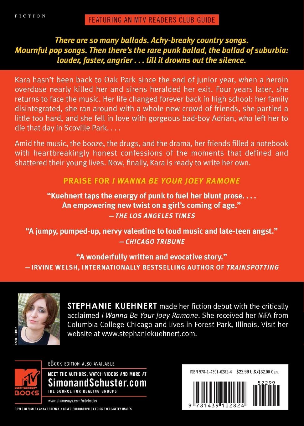 Rückseitencover Ballads of Suburbia