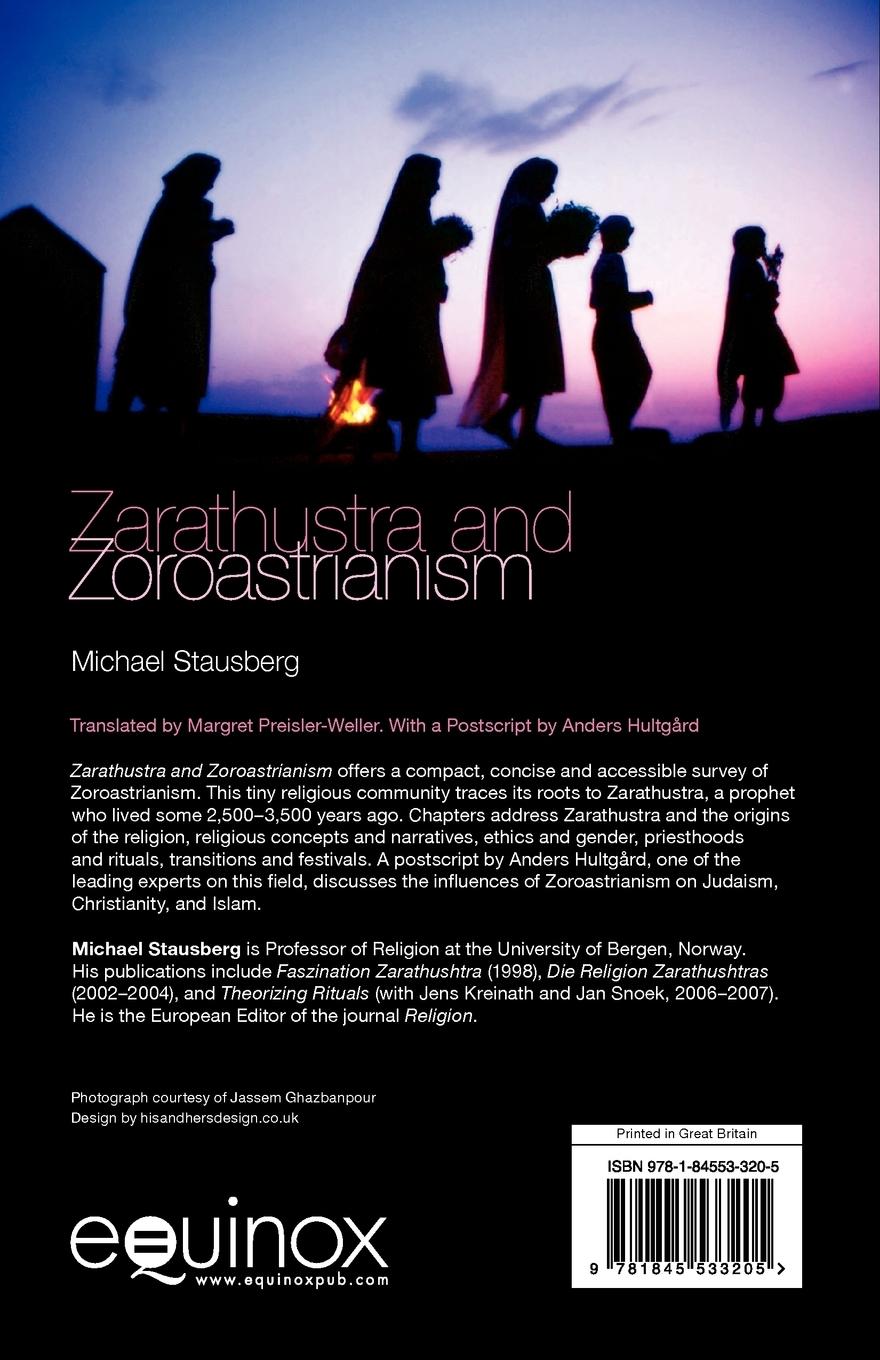 Rückseitencover Zarathustra and Zoroastrianism
