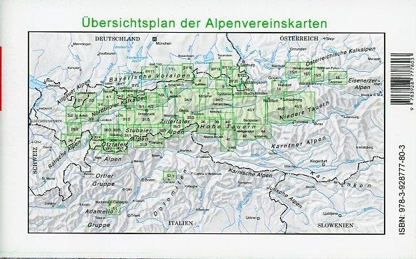 Beispielinhalt (Bild) DAV Alpenvereinskarte 45/1 Niedere Tauern I. 1 : 50 000 Wegmarkierung