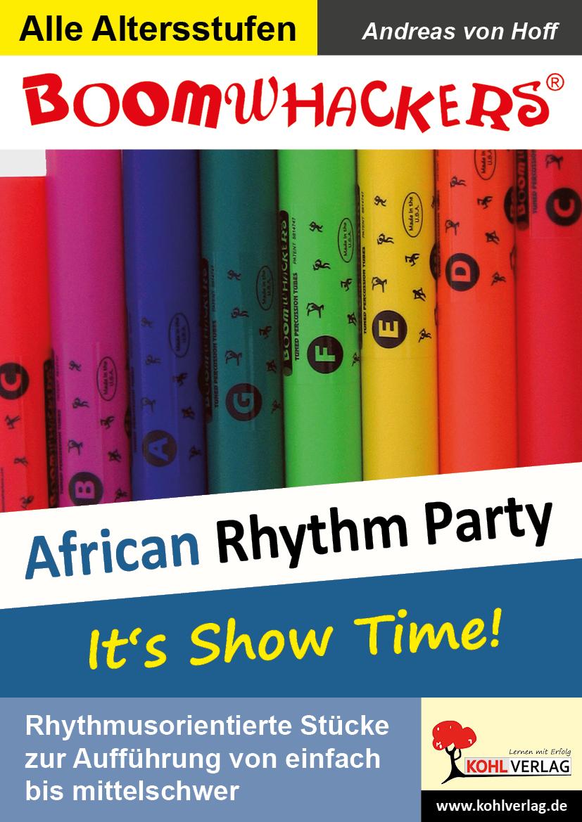 Vorderes Coverbild Boomwhackers-Rhythm-Party / African Rhythm Party 1
