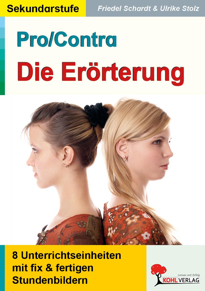 Vorderes Coverbild Pro & Contra / Die Erörterung 6 fertige Stundenbilder