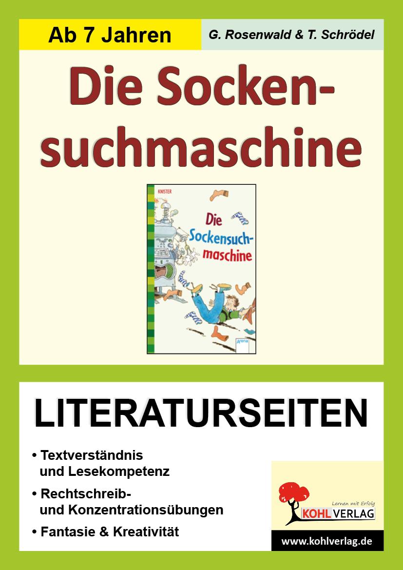 Vorderes Coverbild Die Sockensuchmaschine / Literaturseiten