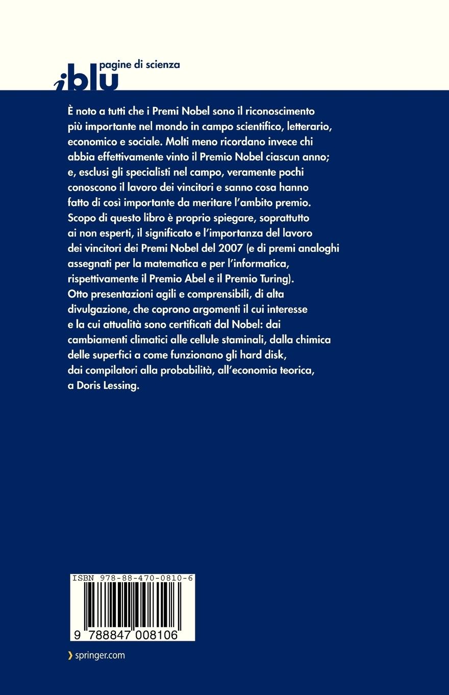 Rückseitencover Perché Nobel?