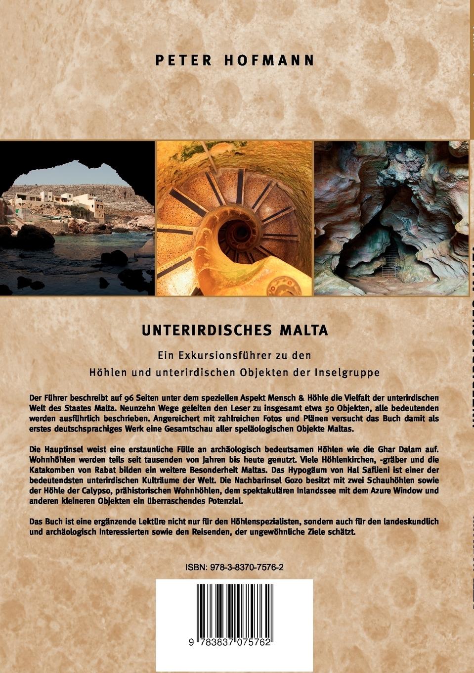 Rückseitencover UNTERIRDISCHES MALTA