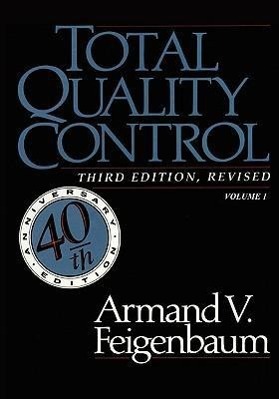 Vorderes Coverbild Total Quality Control, Revised (Fortieth Anniversary Edition), Volume 1