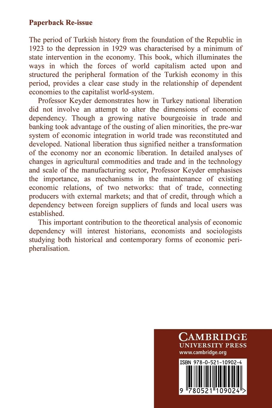 Rückseitencover The Definition of a Peripheral Economy