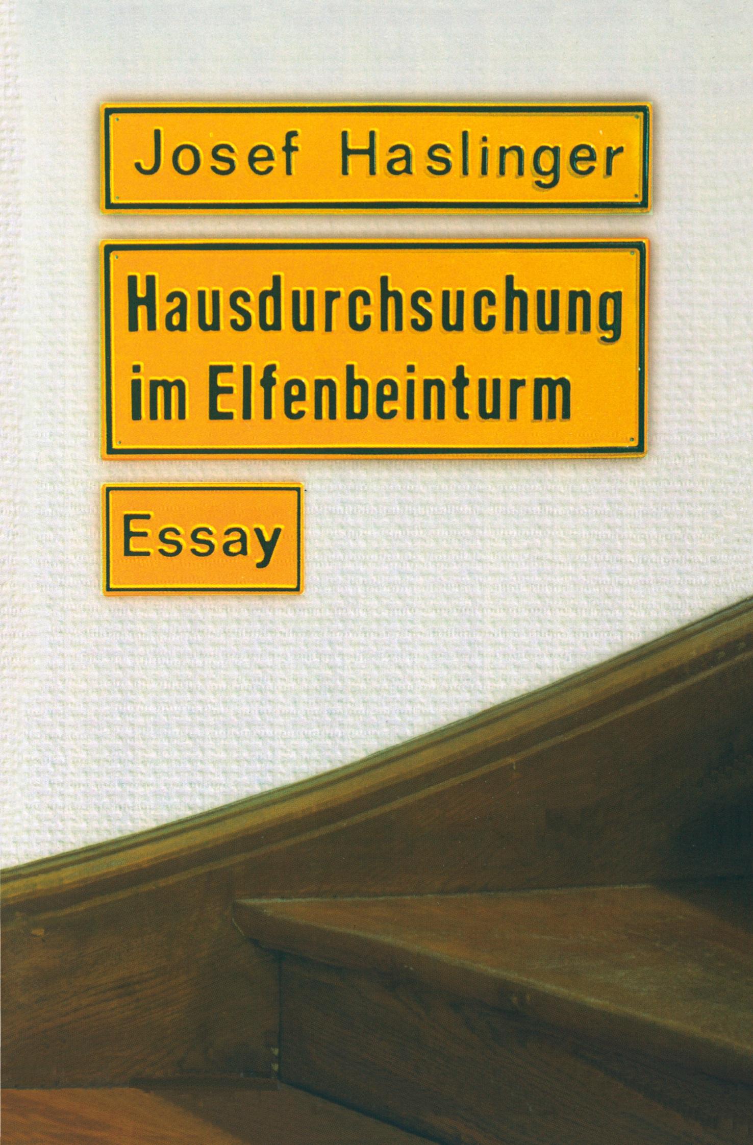 Vorderes Coverbild Hausdurchsuchung im Elfenbeinturm
