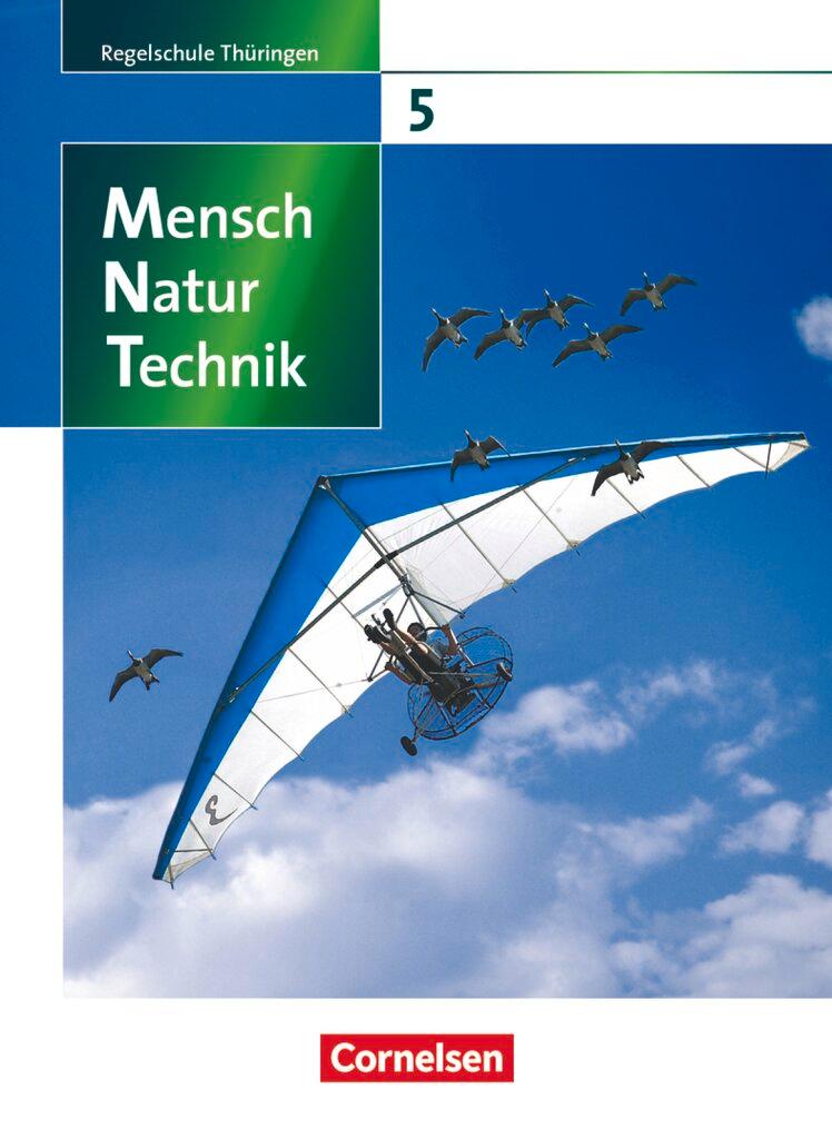 Vorderes Coverbild Mensch - Natur - Technik 5./6. Schuljahr. Schülerbuch. Regelschule Thüringen