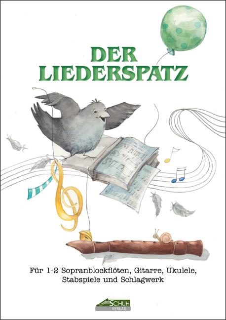 Vorderes Coverbild Der Liederspatz (Mit Begleit-CD)