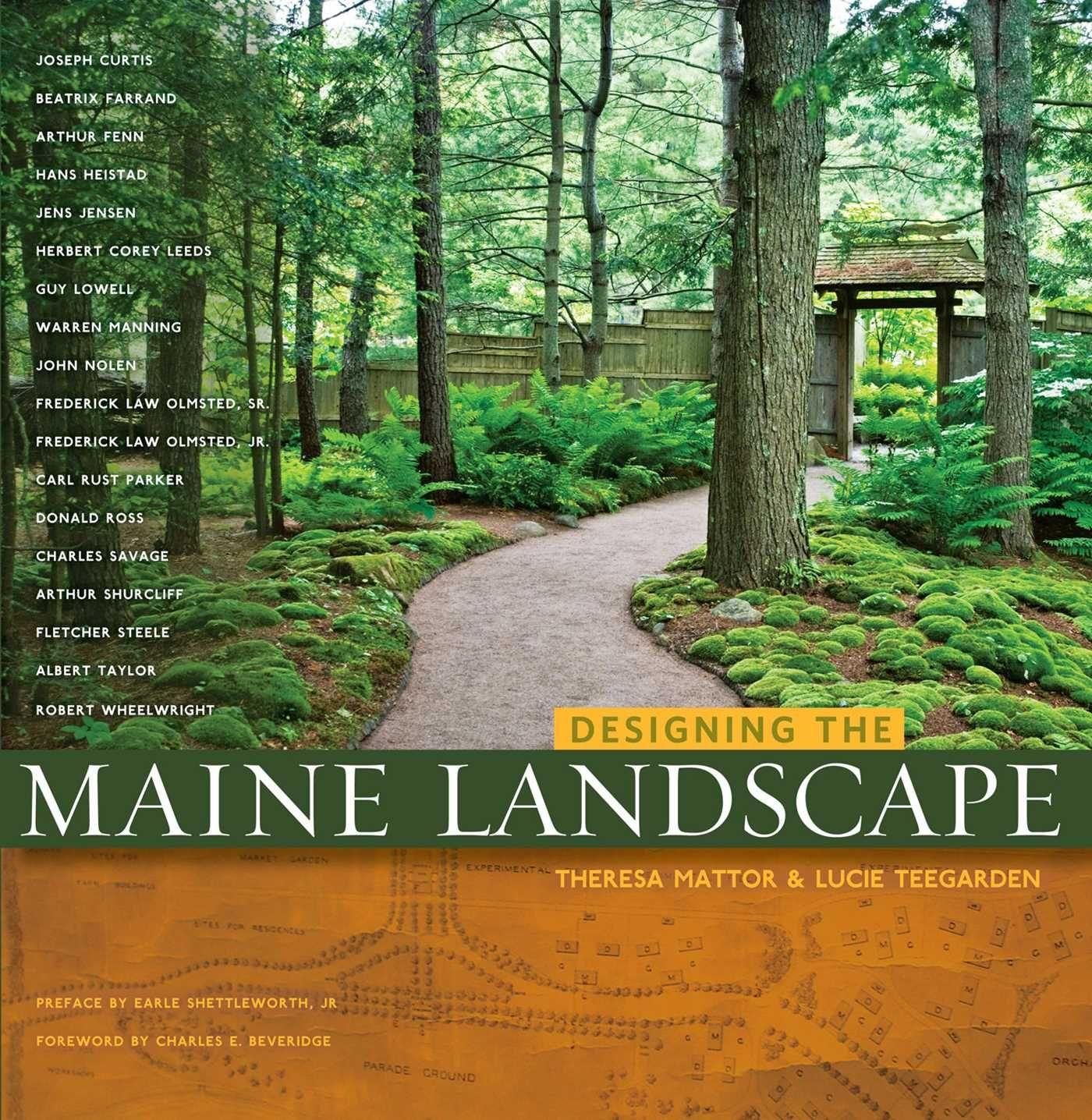 Vorderes Coverbild Designing the Maine Landscape