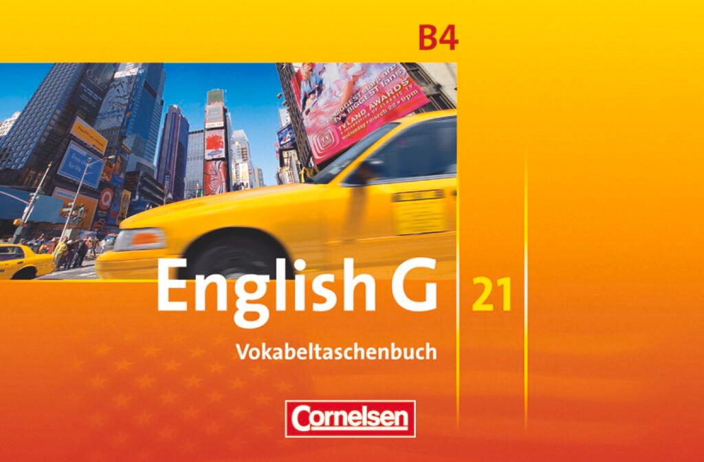 Vorderes Coverbild English G 21. Ausgabe B 4. Vokabeltaschenbuch