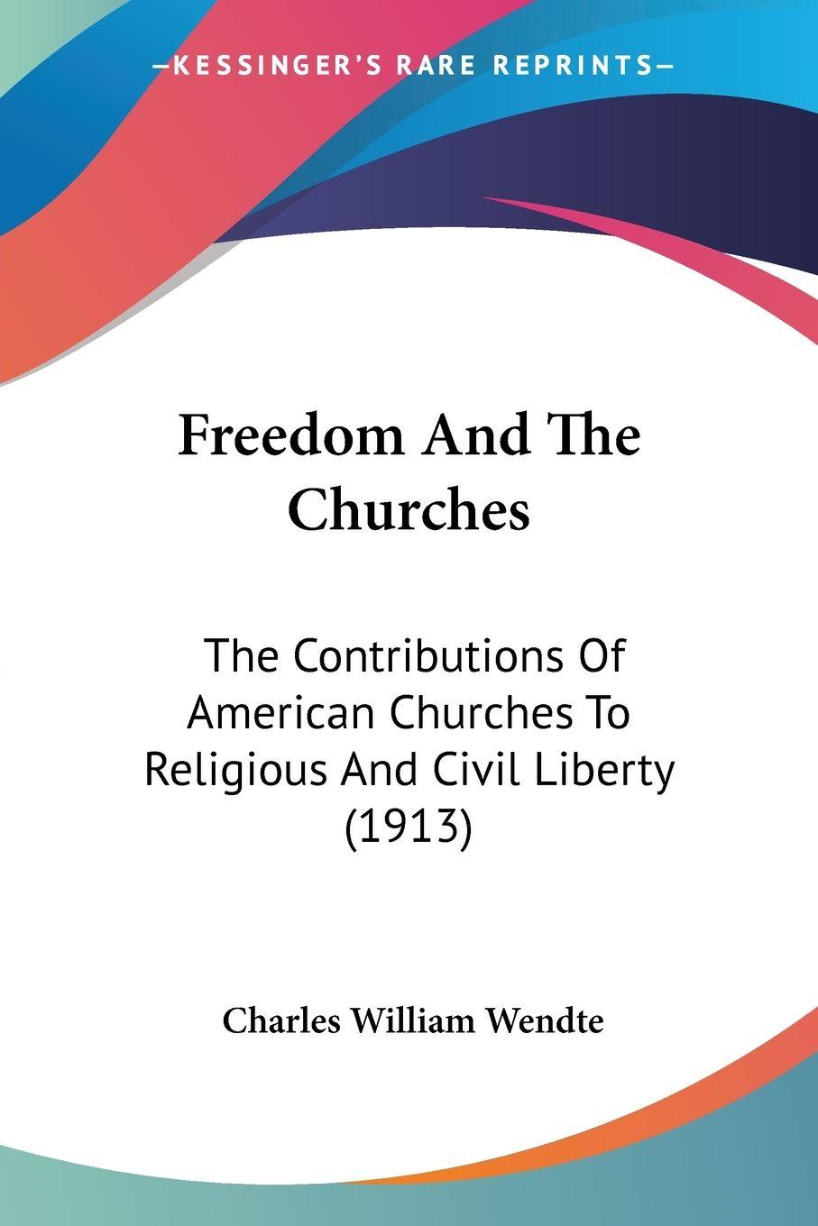 Vorderes Coverbild Freedom And The Churches