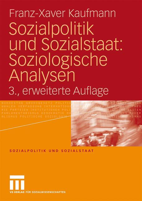 Vorderes Coverbild Sozialpolitik und Sozialstaat: Soziologische Analysen