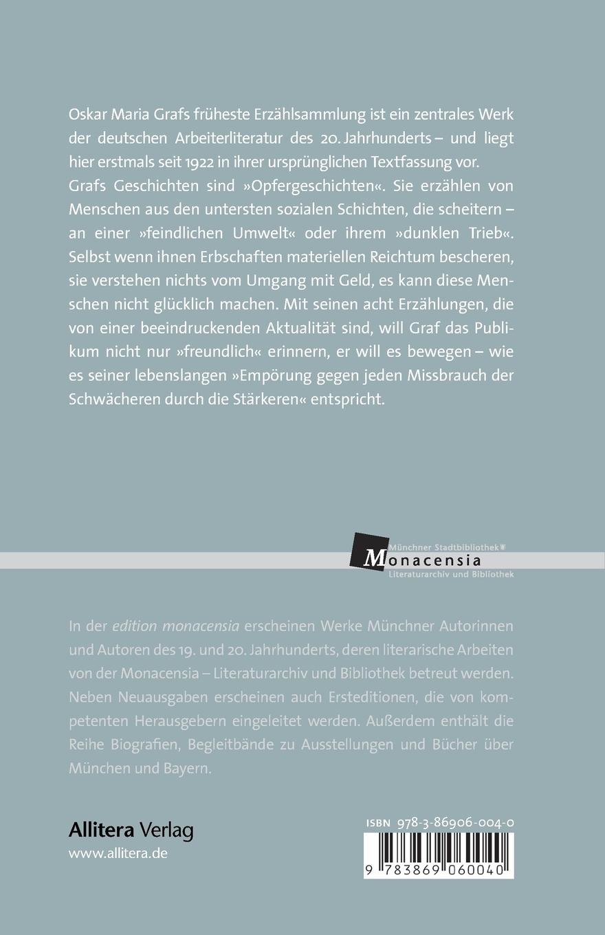 Rückseitencover Zur freundlichen Erinnerung