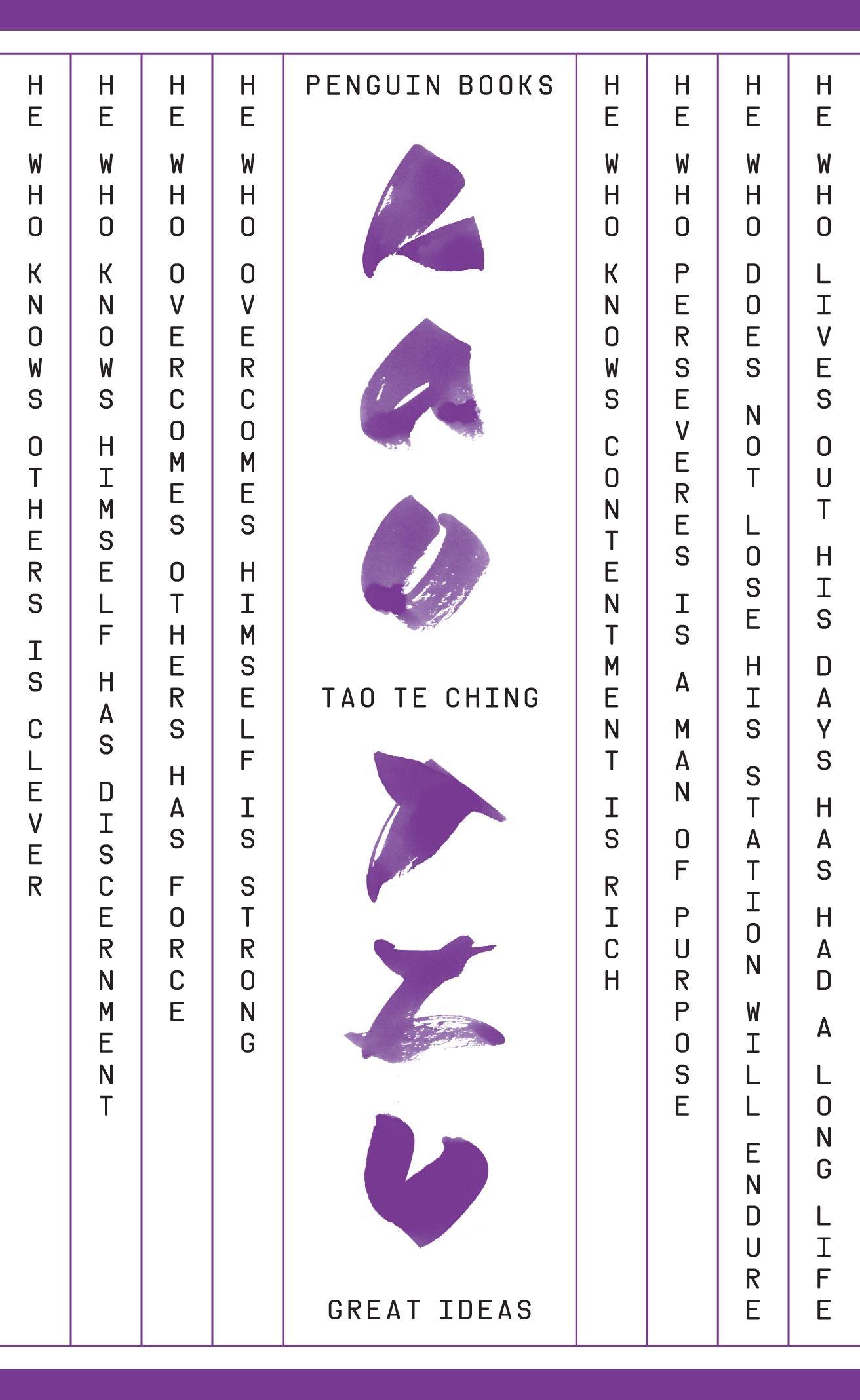 Vorderes Coverbild Tao Te Ching