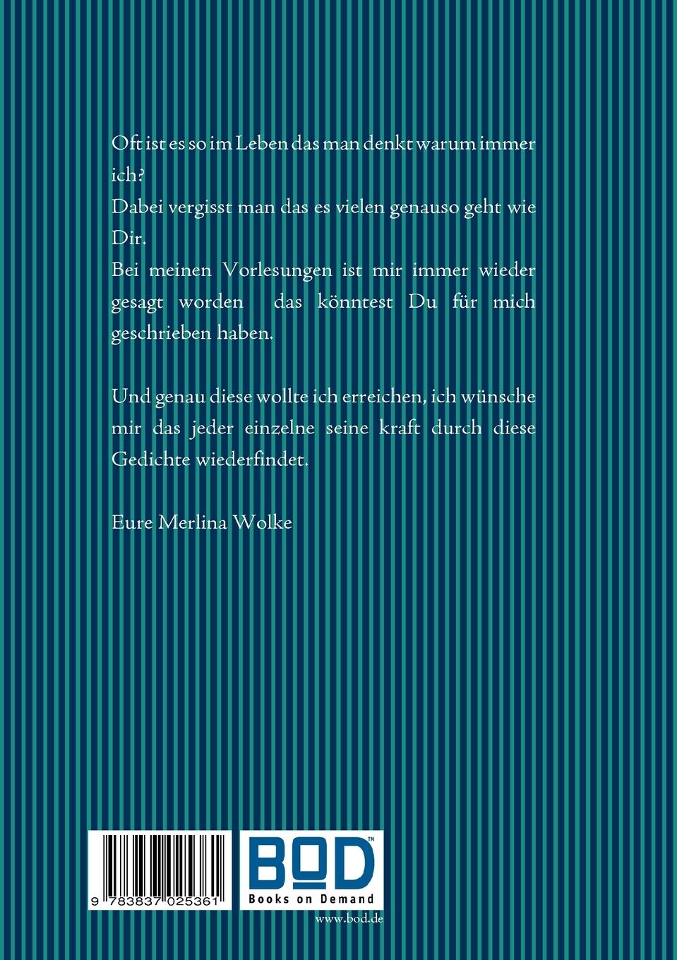 Rückseitencover Merlina`s Gedanken