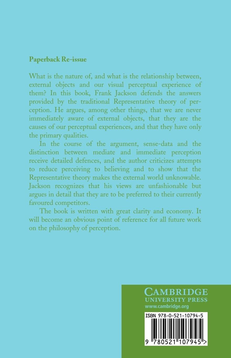 Rückseitencover Perception