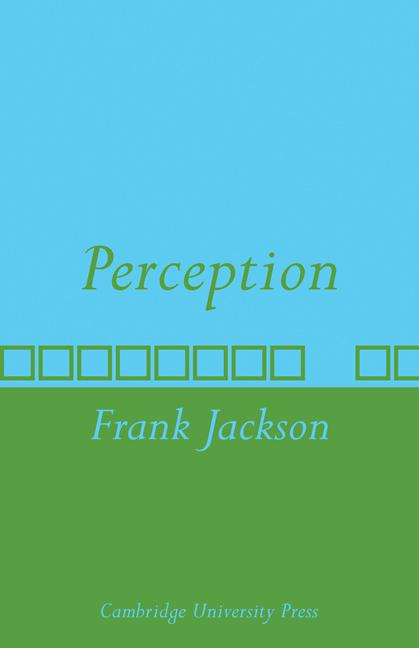 Vorderes Coverbild Perception