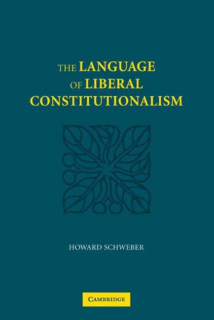 Vorderes Coverbild The Language of Liberal Constitutionalism