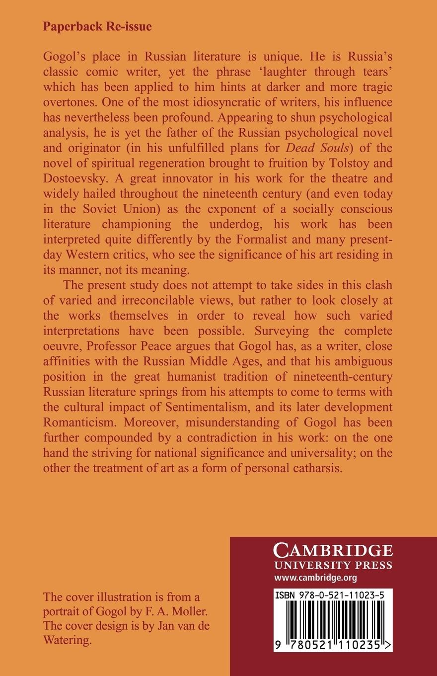 Rückseitencover The Enigma of Gogol