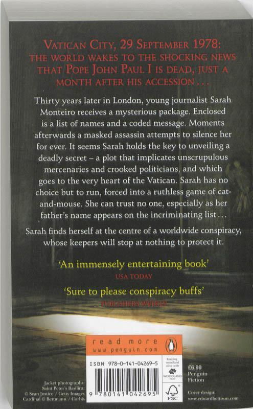 Rückseitencover The Last Pope