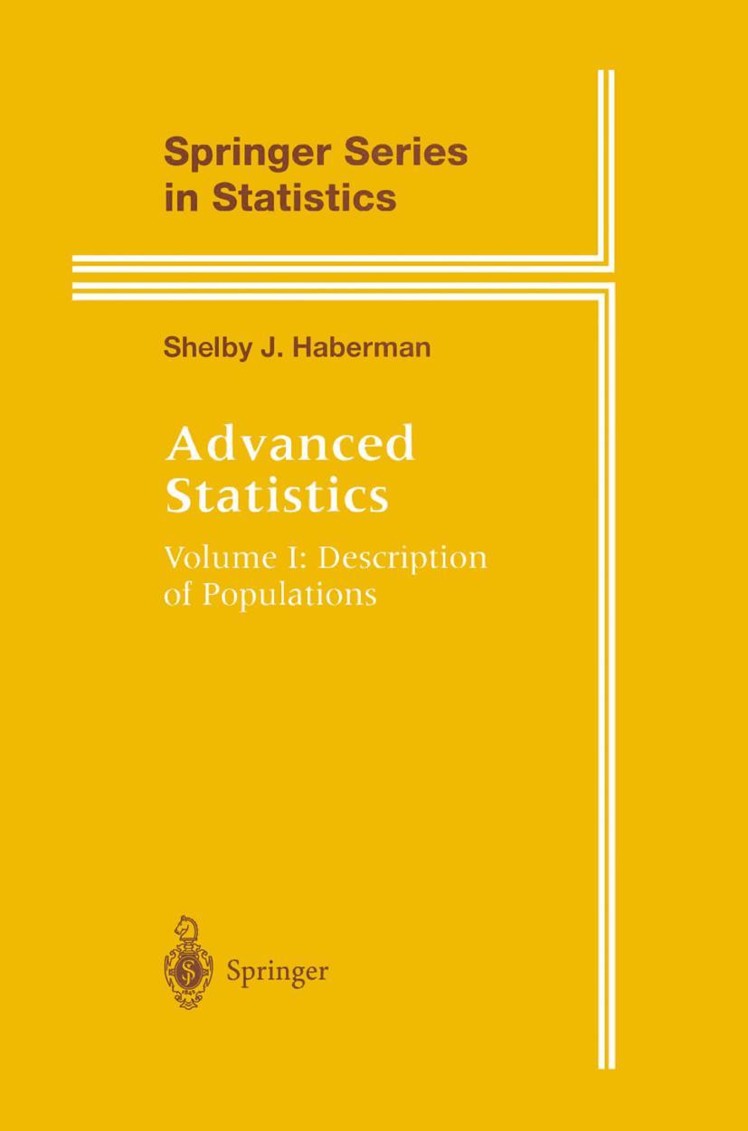 Vorderes Coverbild Advanced Statistics