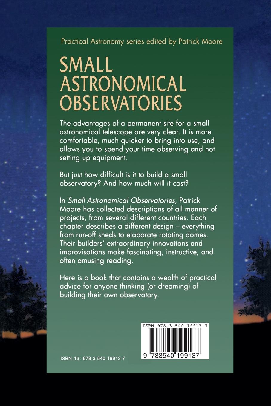 Rückseitencover Small Astronomical Observatories
