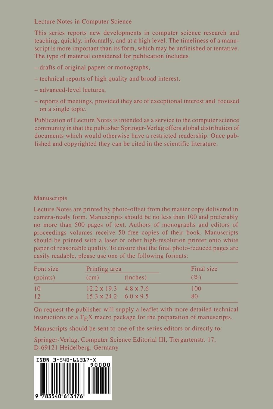 Rückseitencover Reliable Software Technologies - Ada Europe 96