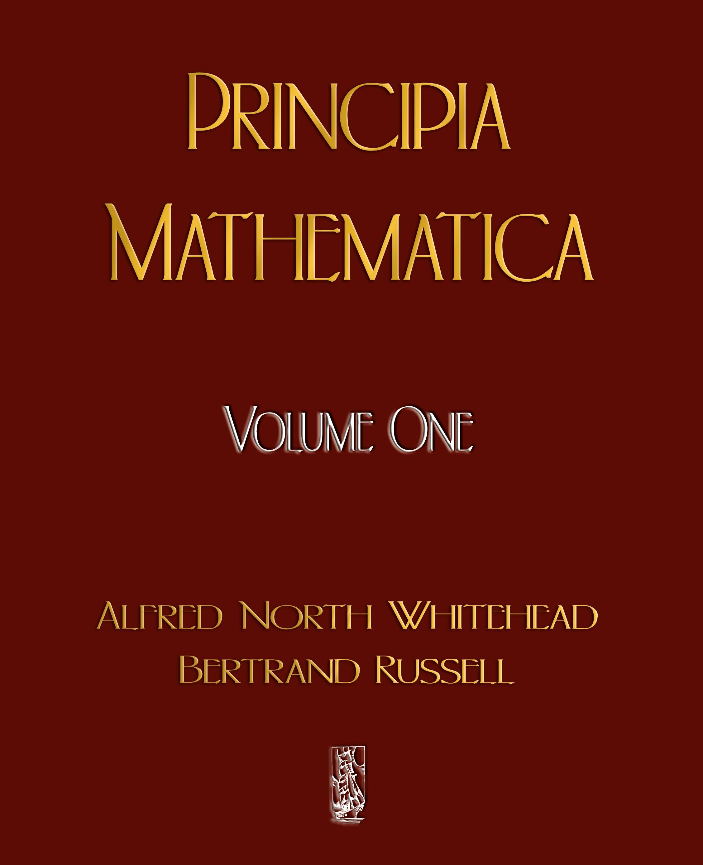 Vorderes Coverbild Principia Mathematica - Volume One