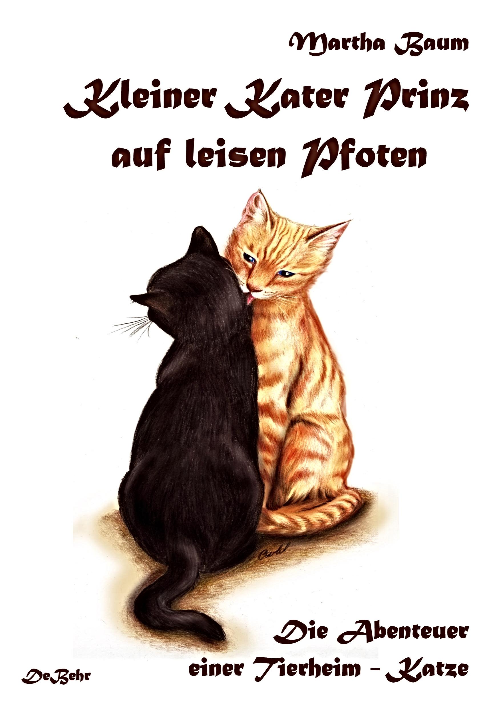 Vorderes Coverbild Kleiner Kater Prinz auf leisen Pfoten - die Abenteuer einer Tierheim - Katze