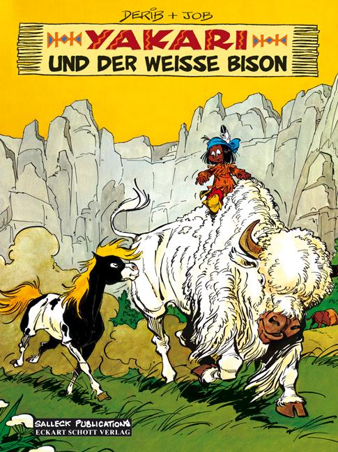 Vorderes Coverbild Yakari 02: Y. und der weiße Bison