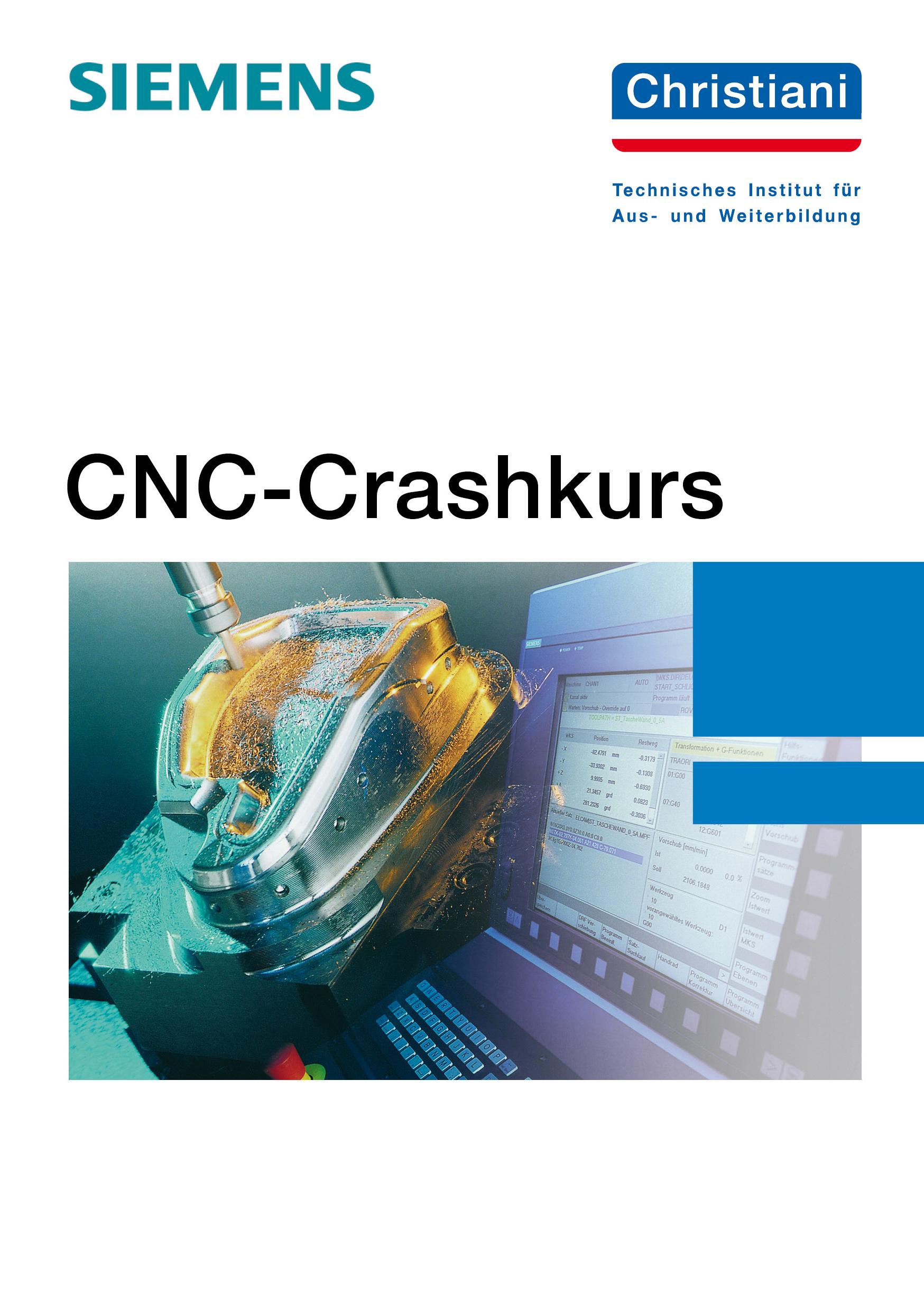 Vorderes Coverbild CNC-Crashkurs